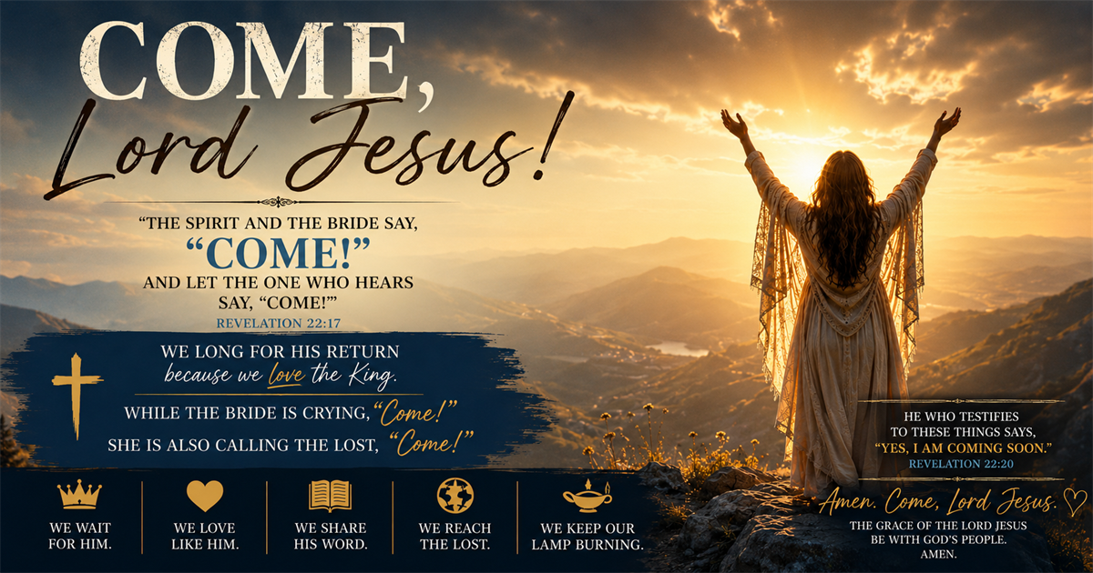 Come, Lord Jesus