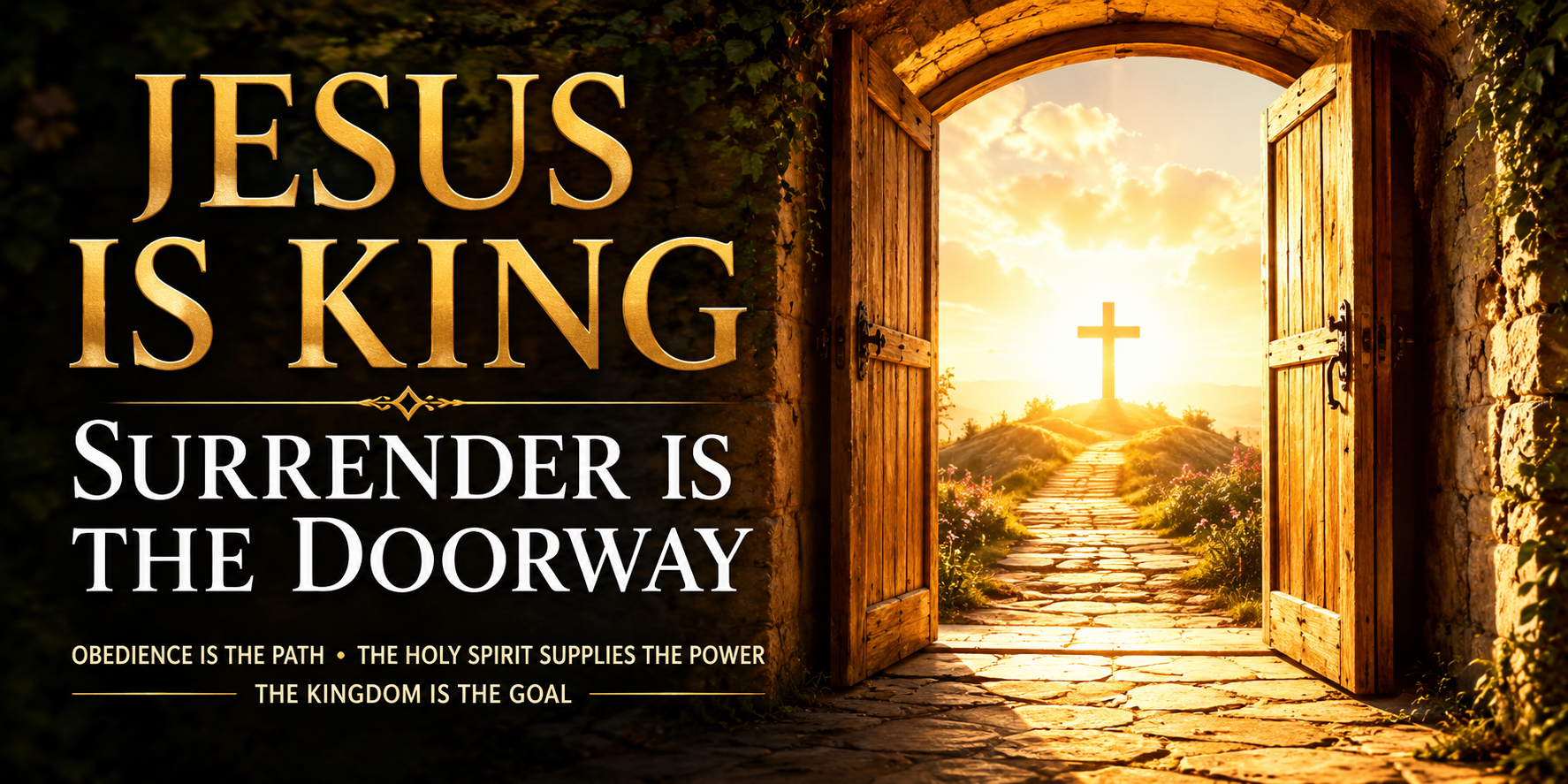 Jesus Is King: Surrender Is the Doorway